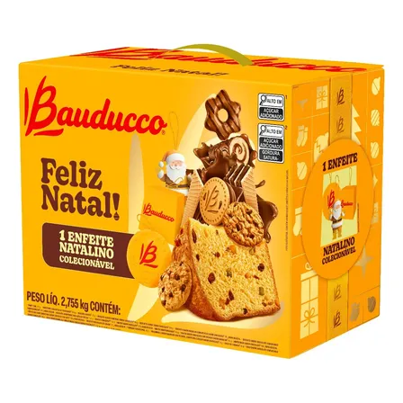 Cesta De Natal Bauducco G