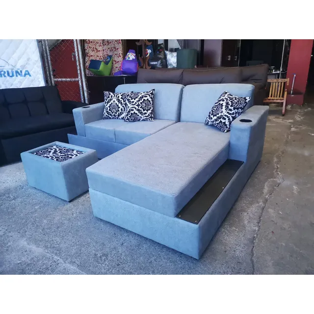 Diván Esquinero Mi Mueble; Juego De Sillones Desde: ¢195,000