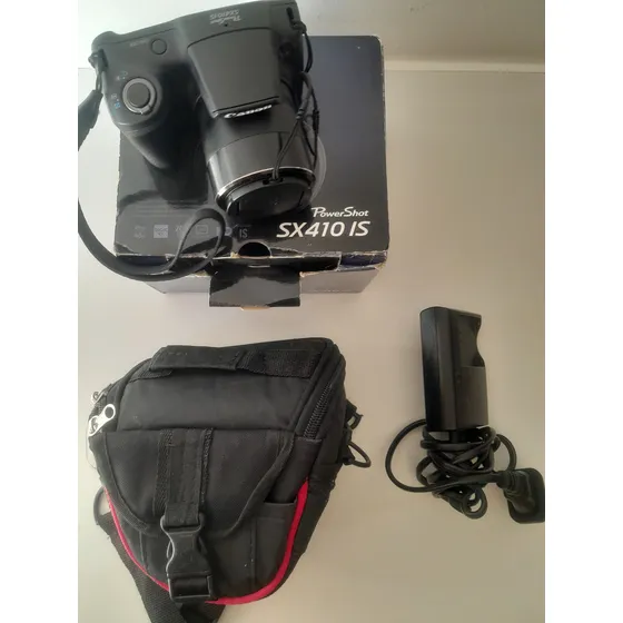 Canon Powershot Sx410 Is 20mp Compacta Negra