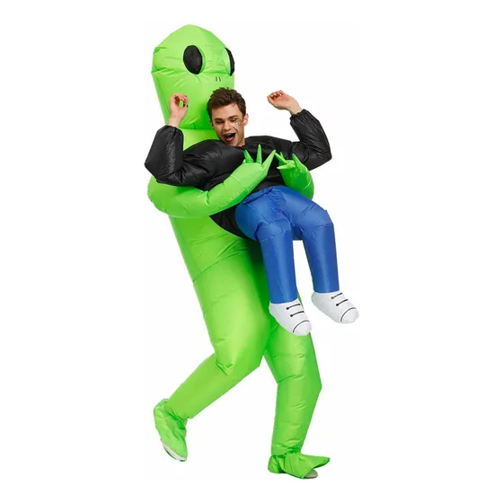 Disfraz Inflable De Alienigena Para Halloween Adulto Zumo