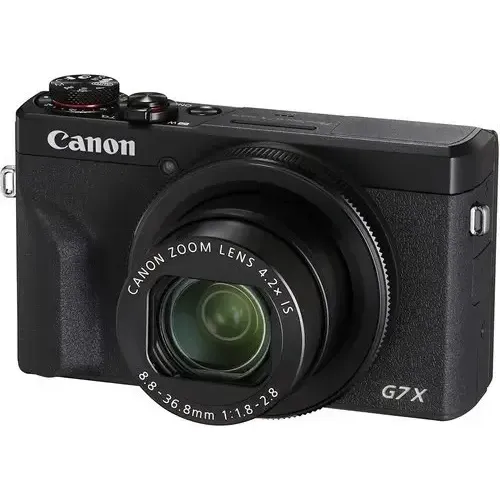 Canon PowerShot Serie G G7 X Mark II compacta cor preto