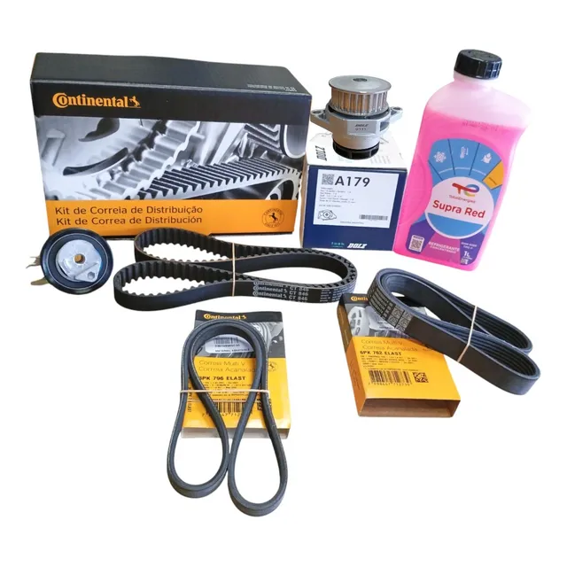 Kit Distribucion Vw Fox Suran 15/ Direcc. Electrica 8v