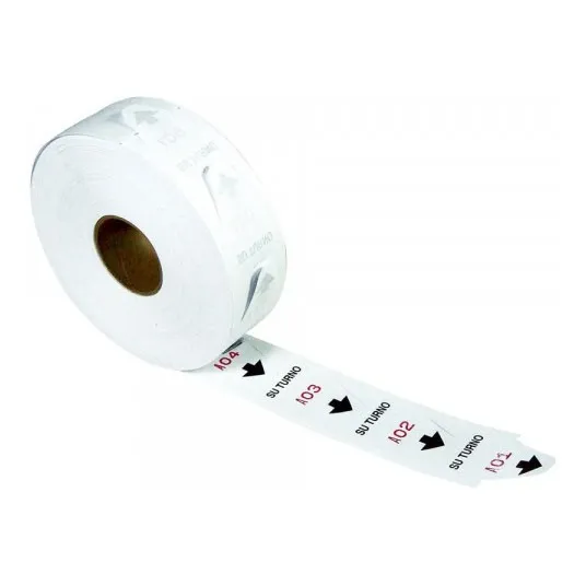 Rollo Turno 3000 Tickets 00 A 99 Turno Digiturno Turnero