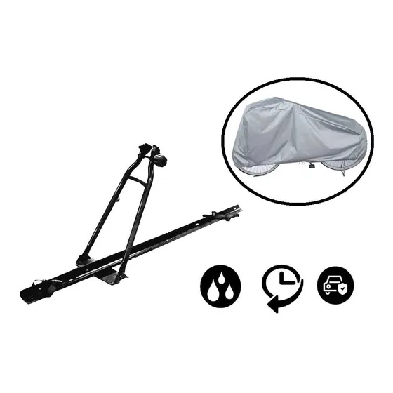 Portabici Techo Auto Ruedas Anchas R29 + Funda C/bicicleta