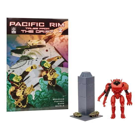Pacific Rim Mcfarlane Toys Crimson Typhoon (jaeger) Juego De