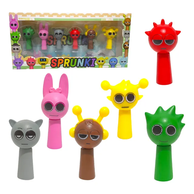 Juguetes Sprunkis Muñecos Colecccion 6 Sprunkis Juguetes