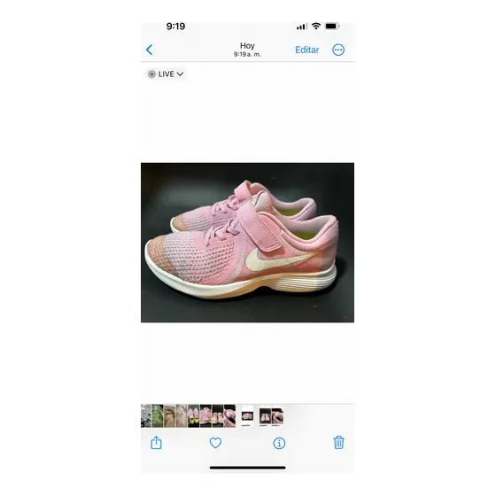 Zapatos Nike De Niña Talla 33,5 Originales Usados