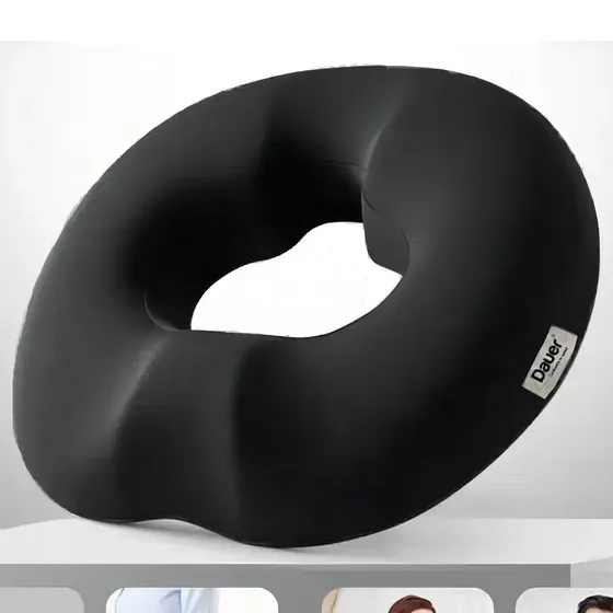 Cojin Dona Anatomico Gel Tech Para Coxis Color Negro Dauer | Cuotas sin interés