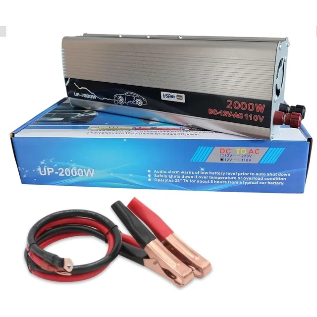 Inversor Corriente 12v A 110v 2000w Conversor 