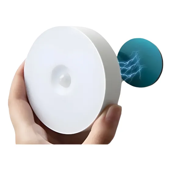 Lámpara Luz Led Con Sensor De Movimiento Recargable X1 Und