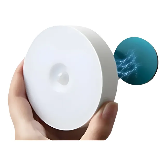 Lámpara Luz Led Con Sensor De Movimiento Recargable X1 Und