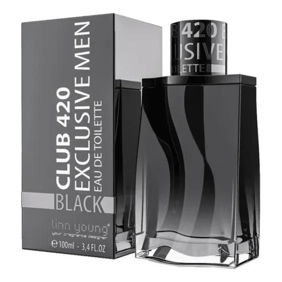 Perfume Club 420 Black For Men 100ml - Selo Adipec