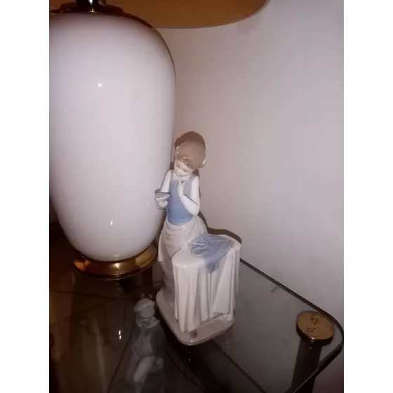 Lladro Porcelana Grande Ventagaraje Rb33