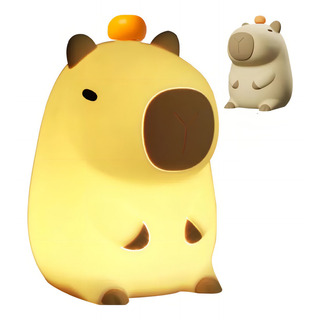 Dd Luz Noturna Capivara De Silicone Macio Usb Recarregável Dd Luz Noturna Capivara De Silicone Macio Usb Recarregável
