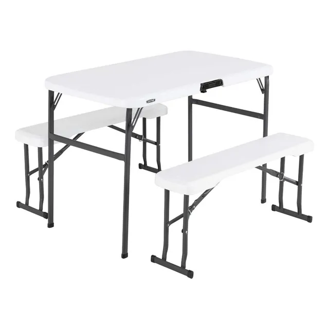 Mesa De Picnic De 1.06m Con 2 Bancas Lifetime
