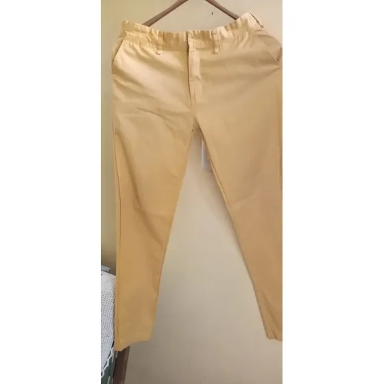 Pantalón Hombre Color Amarillo Talla 34 Marca  Sinclair Us13