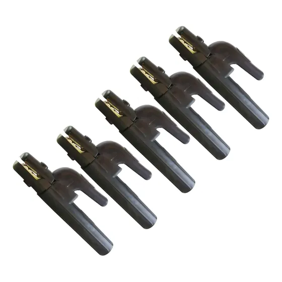 Kit 5 Porta Eletrodo Alicate De Solda 600a Profissional