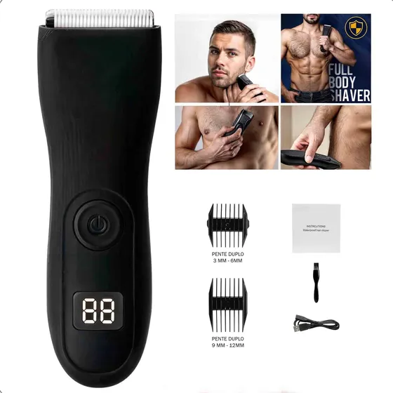 Depilador Intimo Masculino Feminino Multiuso Barbeador