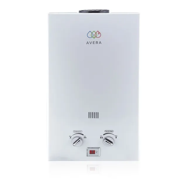 Calentador De Agua / Boiler de paso 1.5 Servicios. Gas Lp. Avera C8l