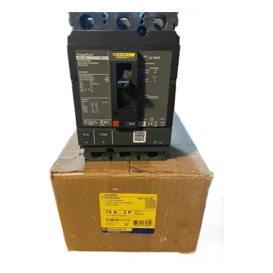 Interruptor Termomagnetico Square D Hdl36070 3p 70a 600v