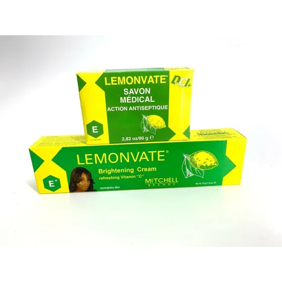 Crema Y Jabón Blanqueadora Lemonvate 
