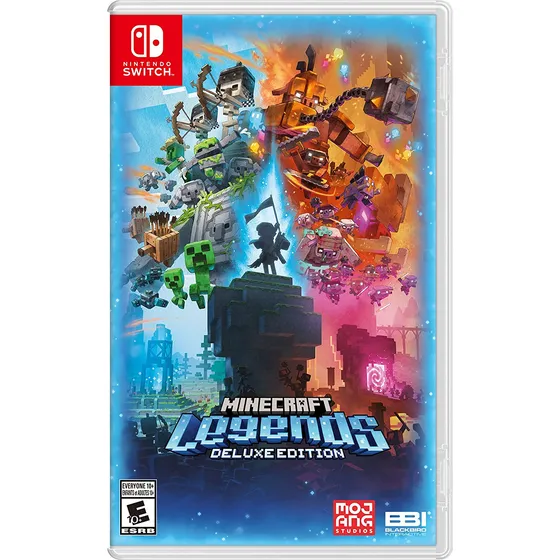 Jogo Minecraft Legends Deluxe Edition Switch Midia Fisica
