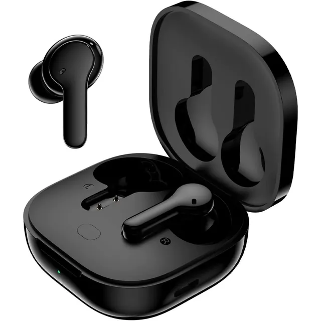 Auriculares inalambricos In-ear bluetooth Qcy T13 color negro