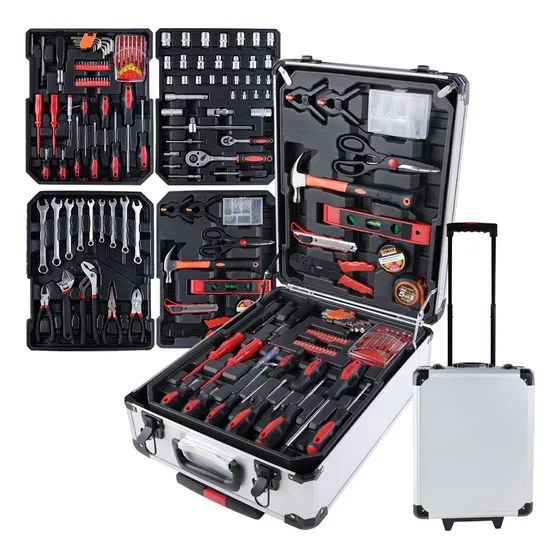 Maleta Ferramentas 186 Peças Rodinhas E Alça Alira Home