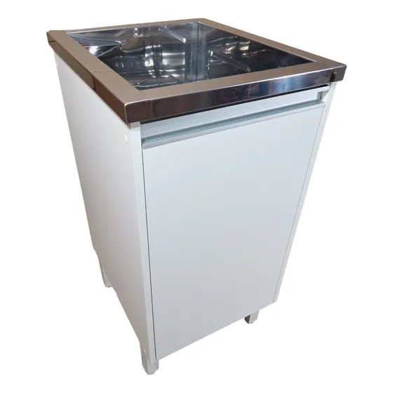 Tanque De Inox 23l Alta Qualidade Com Gabinete Mdf Montado