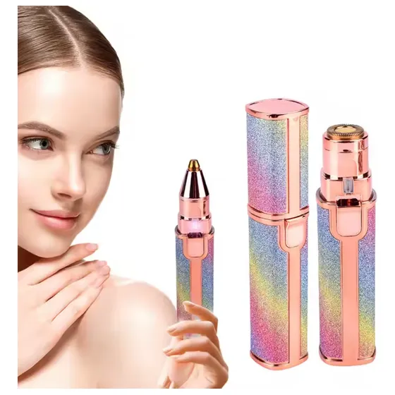 Depiladora Facial Portátil 2 En 1 Recargable -cejas Y Facial