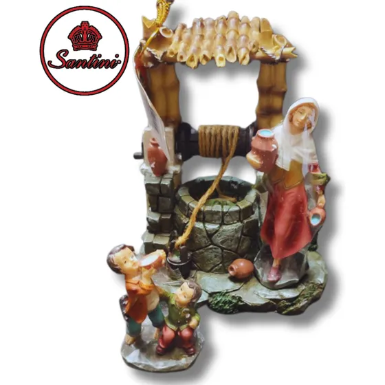 Pozo De Agua Nacimiento Niño Je Decora Tu Hogar Para Navidad