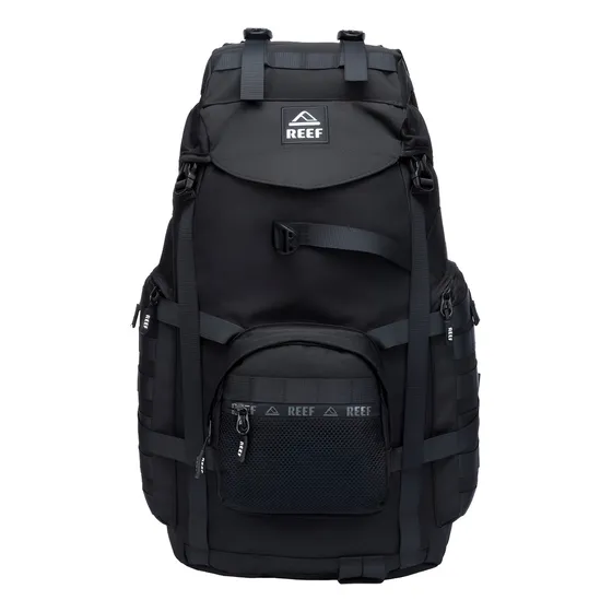 Mochila Camping Reef Trilha Caminhada Viagem Reforçada Cor Preto