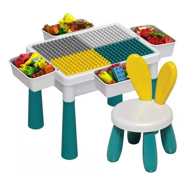 Mesa De Actividades Multifuncional Sensorial Niños + Silla