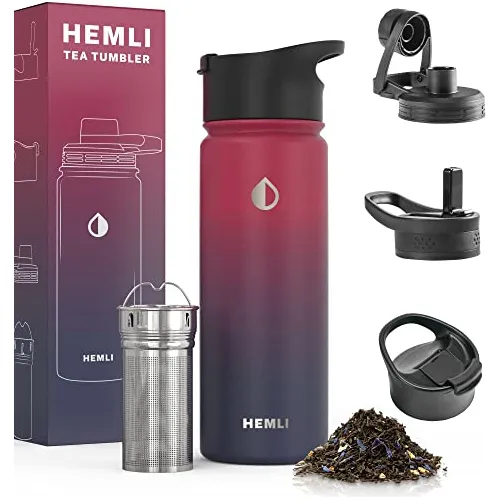 18 Oz Tea Infuser Bottle, Tea Thermos, Tea Tumbler J7yy8