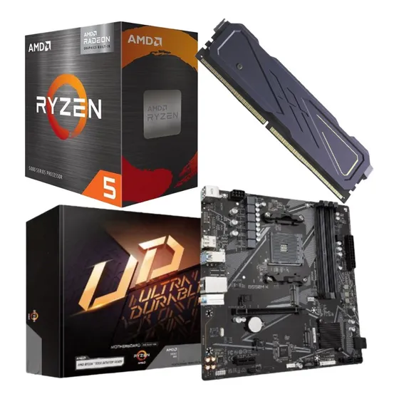 Combo Ecovision Amd Ryzen 3 5300g + Mother + 16gb