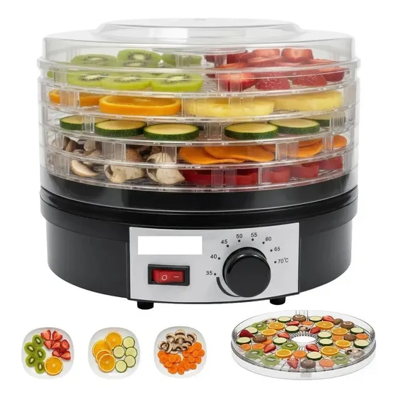 Desidratador Alimentos 5 Bandejas Frutas Legumes 127v