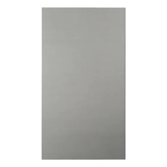 Chapa Acero Inoxidable 1000x2000x0,5 Mm Esmerilada 430 