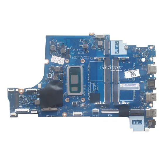 Placa Mae Dell Inspiron 3580 Vostro 3583 La-g712p Core I5 Nf
