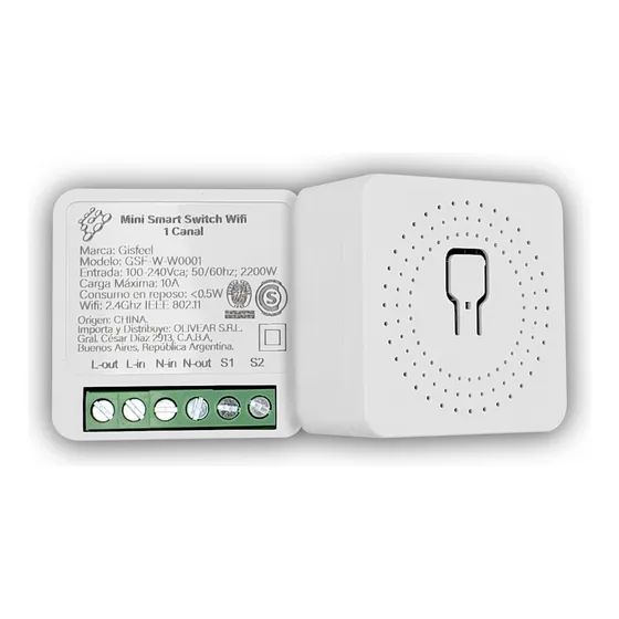 Switch Wifi Interruptor Inteligente Domotica Smart Life
