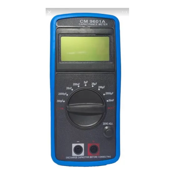 Capacímetro Digital  Cm-9601-a Hasta 2000uf
