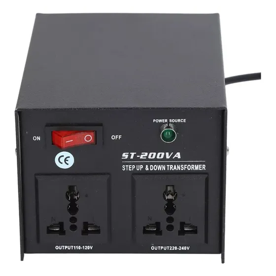 Transformador De Potencia De 200w Convertidor De Voltaje
