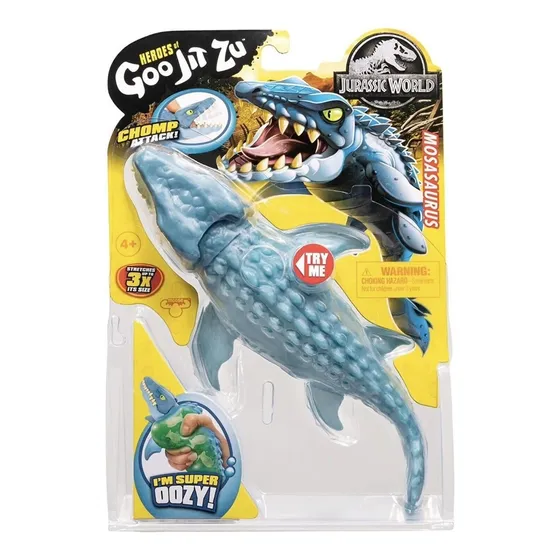 Heroes Of Goo Jit Zu Chomp Attack Jurassic World Mosasaurus 