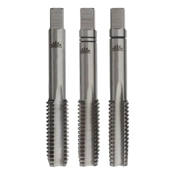 1 Jogo Com 3 Macho Manual Hss M5 X 0,8mm Din 352 Osg