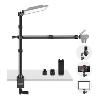 Neewer Soporte De Mesa Para Luz Cámara Superior Con Brazo Neewer Soporte De Mesa Para Luz Cámara Superior Con Brazo