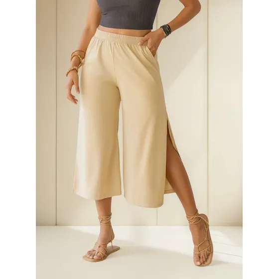 Pantalón Mujer Beige Rutta 100259