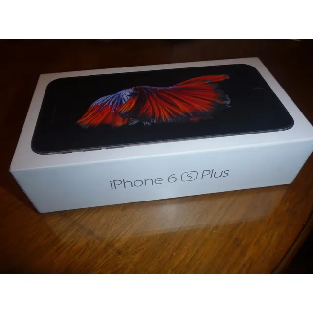 Caja De Iphone 6s  Plus Space Gray 64gb Completo