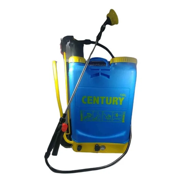  Bomba Fumigadora Recargable A Batería Century 16 Lts