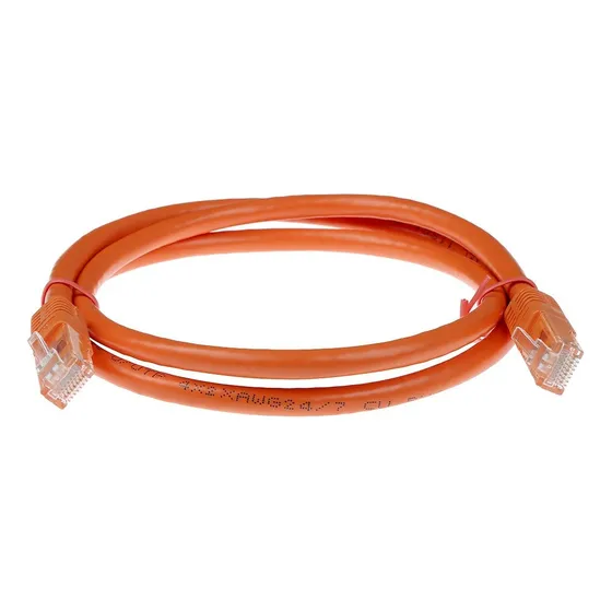 Patch Cord Lanpro Cat5e 100% Cobre De 1.70m Color Naranja