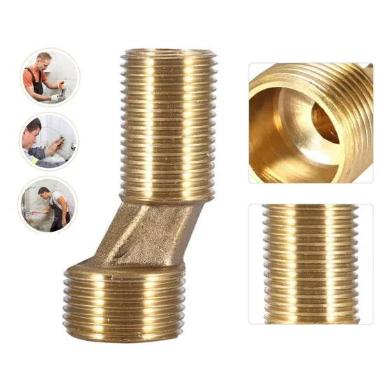 Excentrico Cobre Más Largo 7cm Niples Para Gasfiteria Ducha