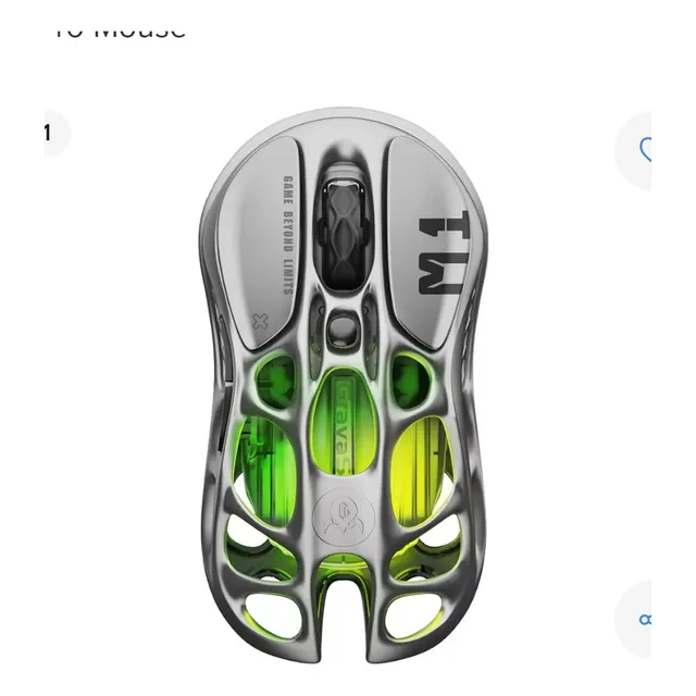 Mouse Gravastar Mercury M1pro  Wireless Gamer